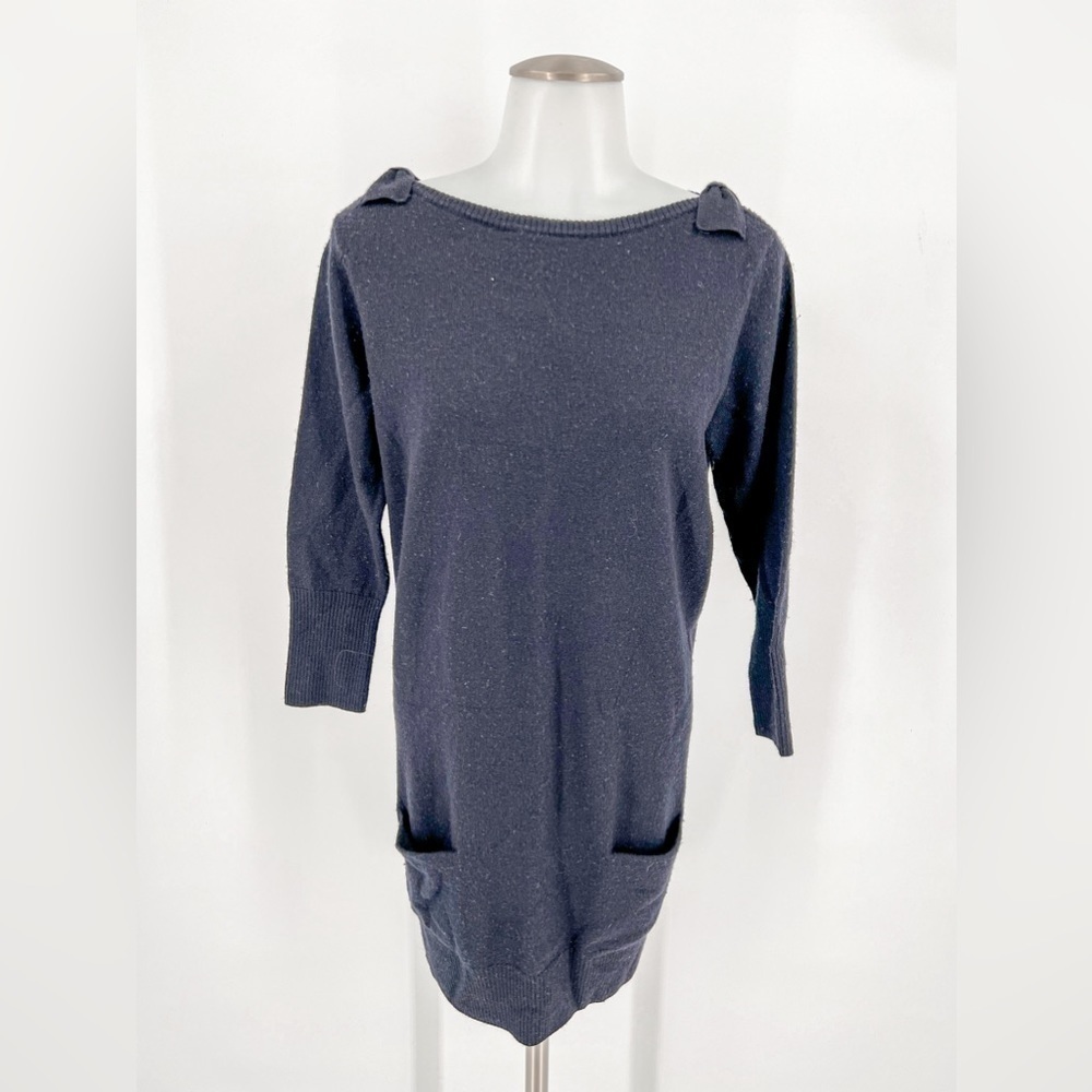 Juicy Couture Dark Blue Mini sweater dress